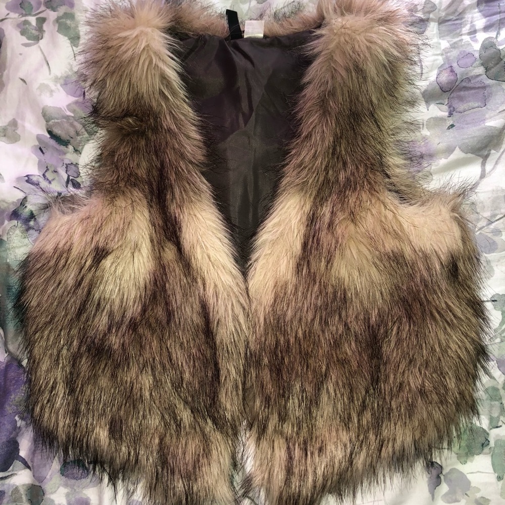 H&M Faux Fur Vest